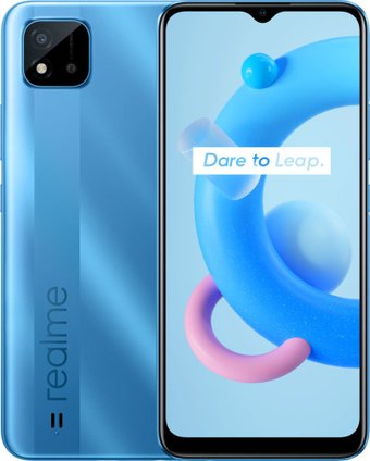 Телефон Realme C11 2021 RMX3231 4GB/64GB (голубой)