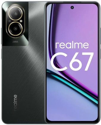 Телефон Realme C67 6GB/128GB (черный камень)