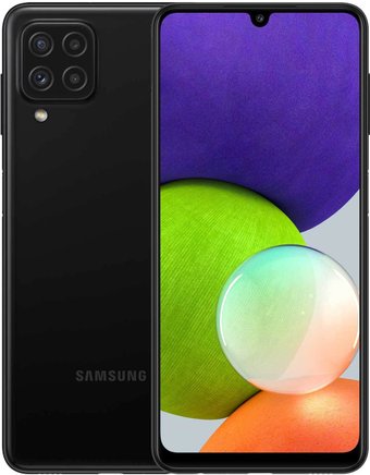 Телефон Samsung Galaxy A22 SM-A225F/DSN 4GB/128GB (черный)