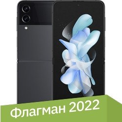 Телефон Samsung Galaxy Z Flip4 8GB/128GB (графитовый)