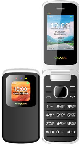Телефон TeXet TM-325 (антрацит)