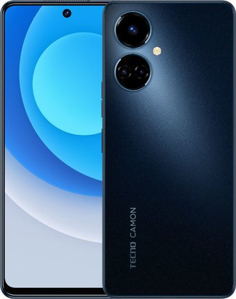 Телефон Tecno Camon 19 6GB/128GB (эко черный)