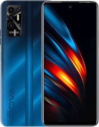 Телефон Tecno Pova 2 4GB/128GB (синий)