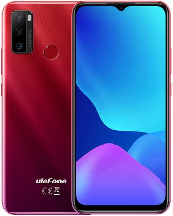 Телефон Ulefone Note 10P 3GB/128GB (красный)