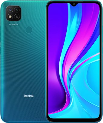 Телефон Xiaomi Redmi 9C NFC 3GB/64GB международная версия (зеленый)