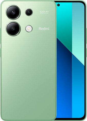 Телефон Xiaomi Redmi Note 13 8GB/128GB с NFC международная версия (мятно-зеленый)
