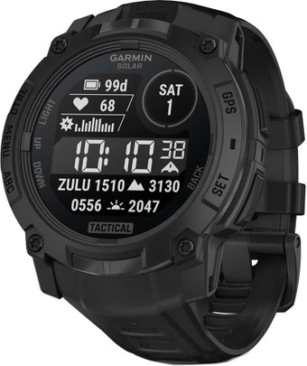 Умные часы Garmin Instinct 3 Solar Tactical Edition 50 мм (черный)