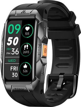 Умные часы Kospet Tank X1 (серебристый)