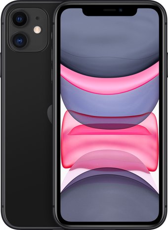 Телефон Apple iPhone 11 64GB (черный)