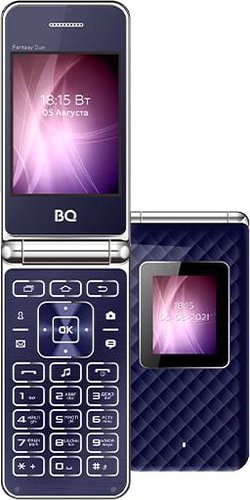 Телефон BQ BQ-2841 Fantasy Duo (синий)