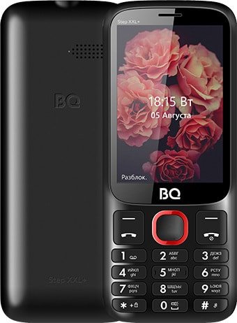 Телефон BQ BQ-3590 Step XXL+ (черный/красный)