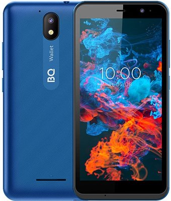 Телефон BQ BQ-5045L Wallet (синий хамелеон)