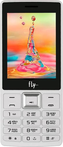 Телефон Fly TS112 White
