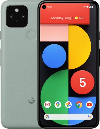 Телефон Google Pixel 5 (зеленый)