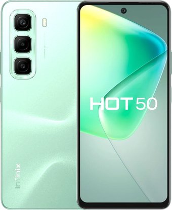 Телефон Infinix Hot 50 X6882 8GB/128GB (зеленый шалфей)