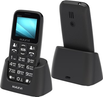 Телефон Maxvi B110ds (черный)