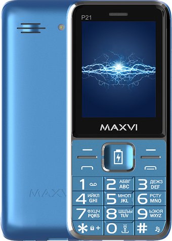 Телефон Maxvi P21 (маренго)