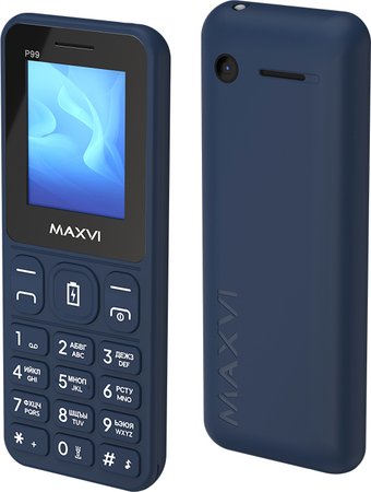 Телефон Maxvi P99 (темно-синий)