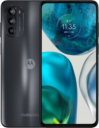 Телефон Motorola Moto G52 6GB/128GB (угольно-серый)