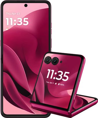 Телефон Motorola Razr 60 Ultra 16GB/512GB (кабаре розовый)