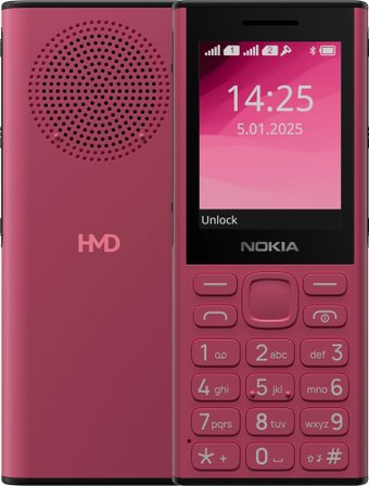 Телефон Nokia 130 Music Dual SIM TA-1704 (красный)