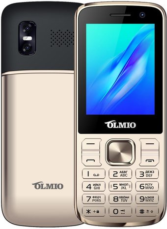 Телефон Olmio M22 (золотистый)