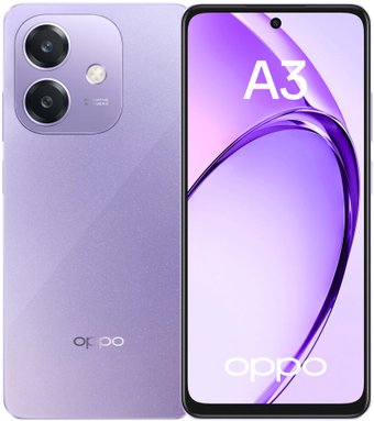 Телефон Oppo A3 CPH2669 6GB/256GB международная версия (лиловый)