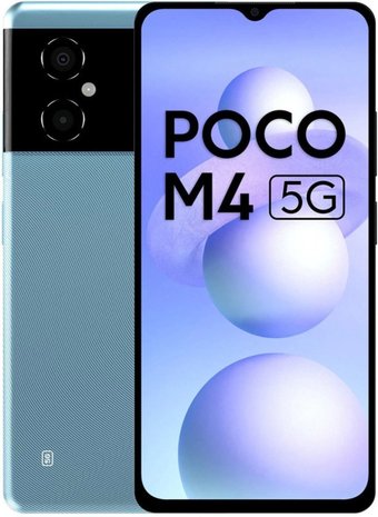 Телефон POCO M4 5G 4GB/64GB международная версия (голубой)
