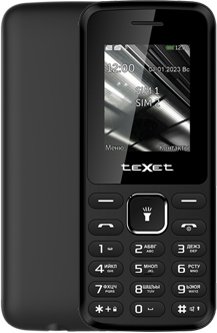 Телефон TeXet TM-118 (черный)