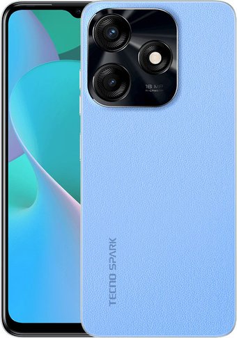 Телефон Tecno Spark 10C 4GB/128GB (Magic Skin синий)