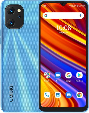 Телефон Umidigi Power 7 4GB/128GB (синий)