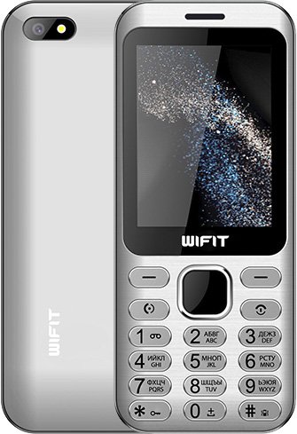 Телефон Wifit Wiphone F2 (серебристый)