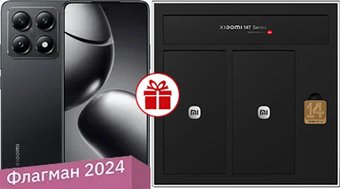 Телефон Xiaomi 14T 12GB/512GB международная версия (черный титан) и Xiaomi Gift Box по акции