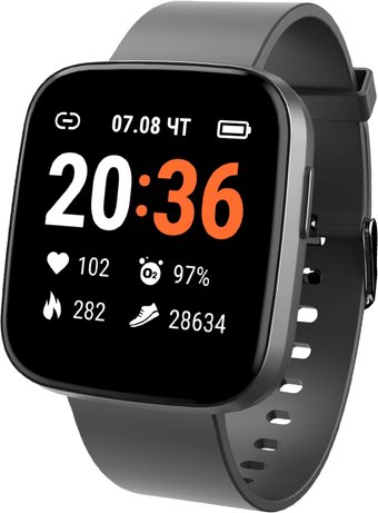 Умные часы Geozon Marathon (черный)