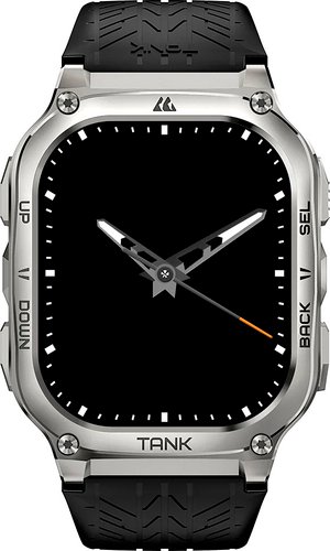 Умные часы Kospet Tank M3 (серебристый)