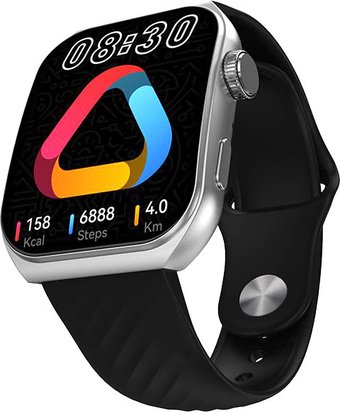 Умные часы QCY Watch GS 2 (серый/черный)