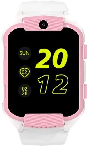Детские умные часы Canyon Cindy KW-41 (белый/розовый)
