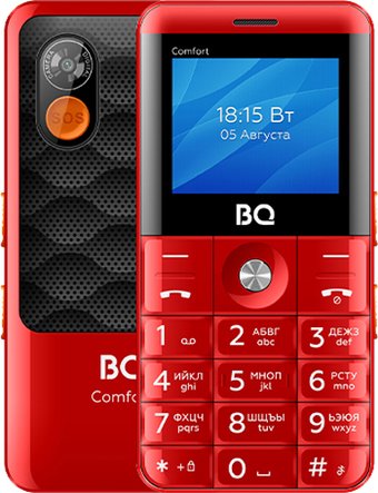 Телефон BQ BQ-2006 Comfort (красный)