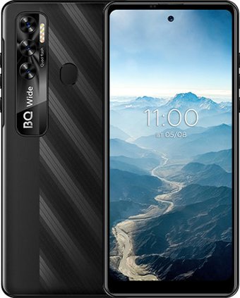Телефон BQ BQ-6868L Wide 4GB/64GB (черный)