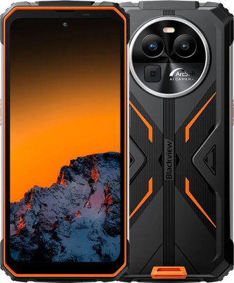 Телефон Blackview BV8100 (оранжевый)