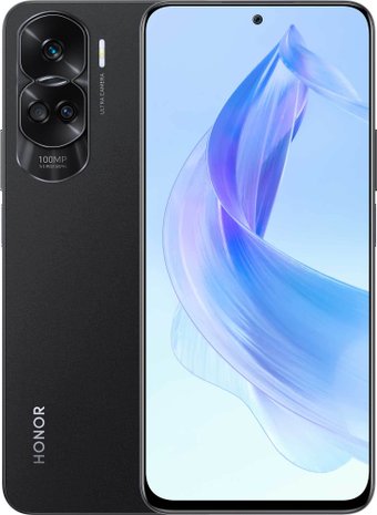 Телефон HONOR 90 Lite 8GB/256GB международная версия (полночный черный)