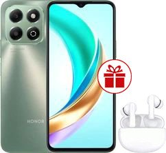 Телефон HONOR X6b 6GB/256GB международная версия (лесной зеленый) и HONOR Choice Earbuds X5 Lite (белый) по акции
