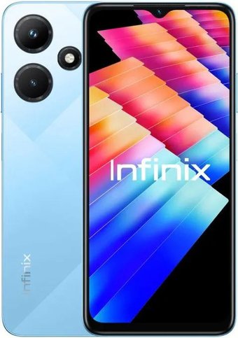 Телефон Infinix Hot 30i X669D 8GB/128GB (глянцево-голубой)