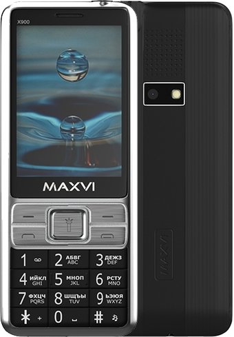 Телефон Maxvi X900 (черный)