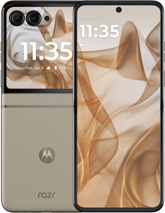 Телефон Motorola Razr 50 12GB/512GB (бежевый)