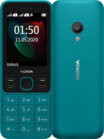 Телефон Nokia 150 (2020) Dual SIM TA-1235 (бирюзовый)