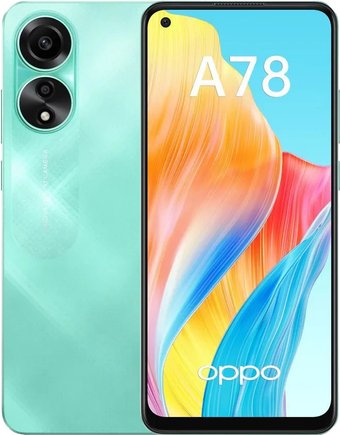 Телефон Oppo A78 CPH2565 8GB/128GB международная версия (лазурный)