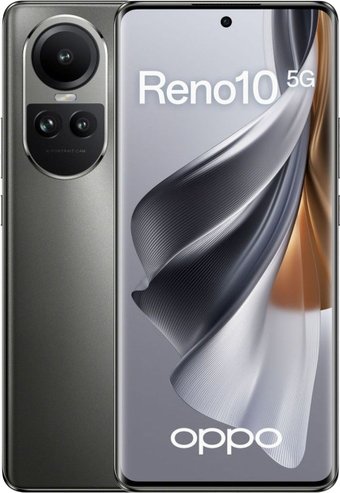 Телефон Oppo Reno10 5G CPH2531 8GB/256GB (серебристо-серый)