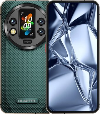 Телефон Oukitel WP200 Pro 24GB/1TB (зеленый)