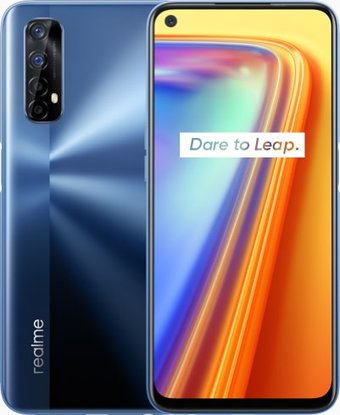 Телефон Realme 7 8GB/128GB международная версия (зеркальный синий)